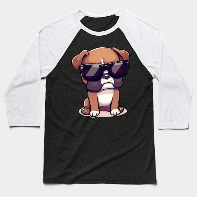 stylish boxer - Made by AI Baseball T-Shirt by Nerd.com